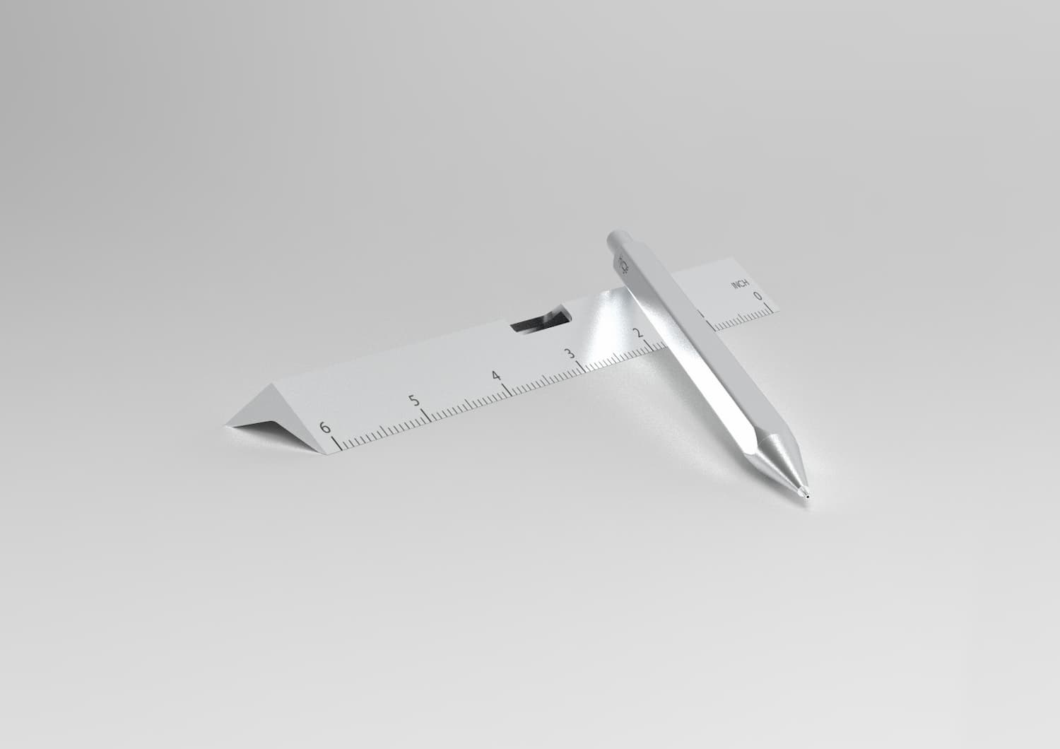 Hyge Mechanical Pencil and Ruler