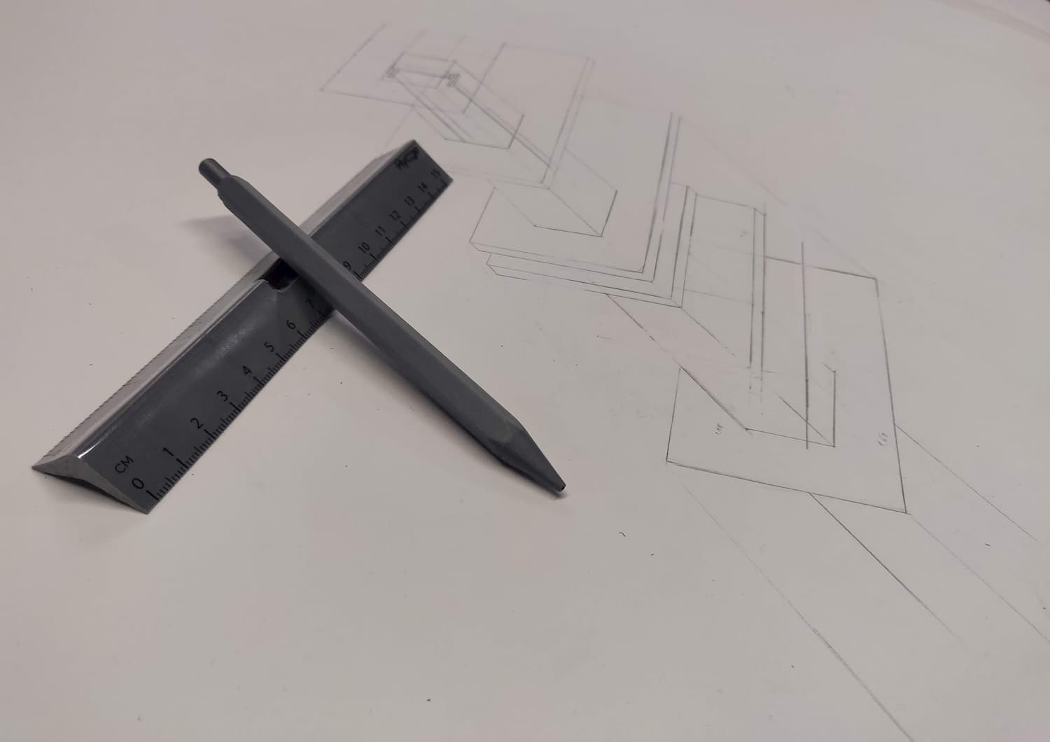 Hyge Mechanical Pencil and Ruler