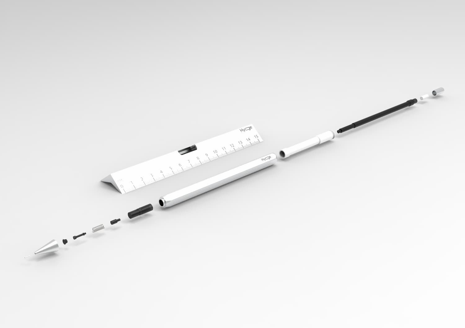 Hyge Mechanical Pencil and Ruler