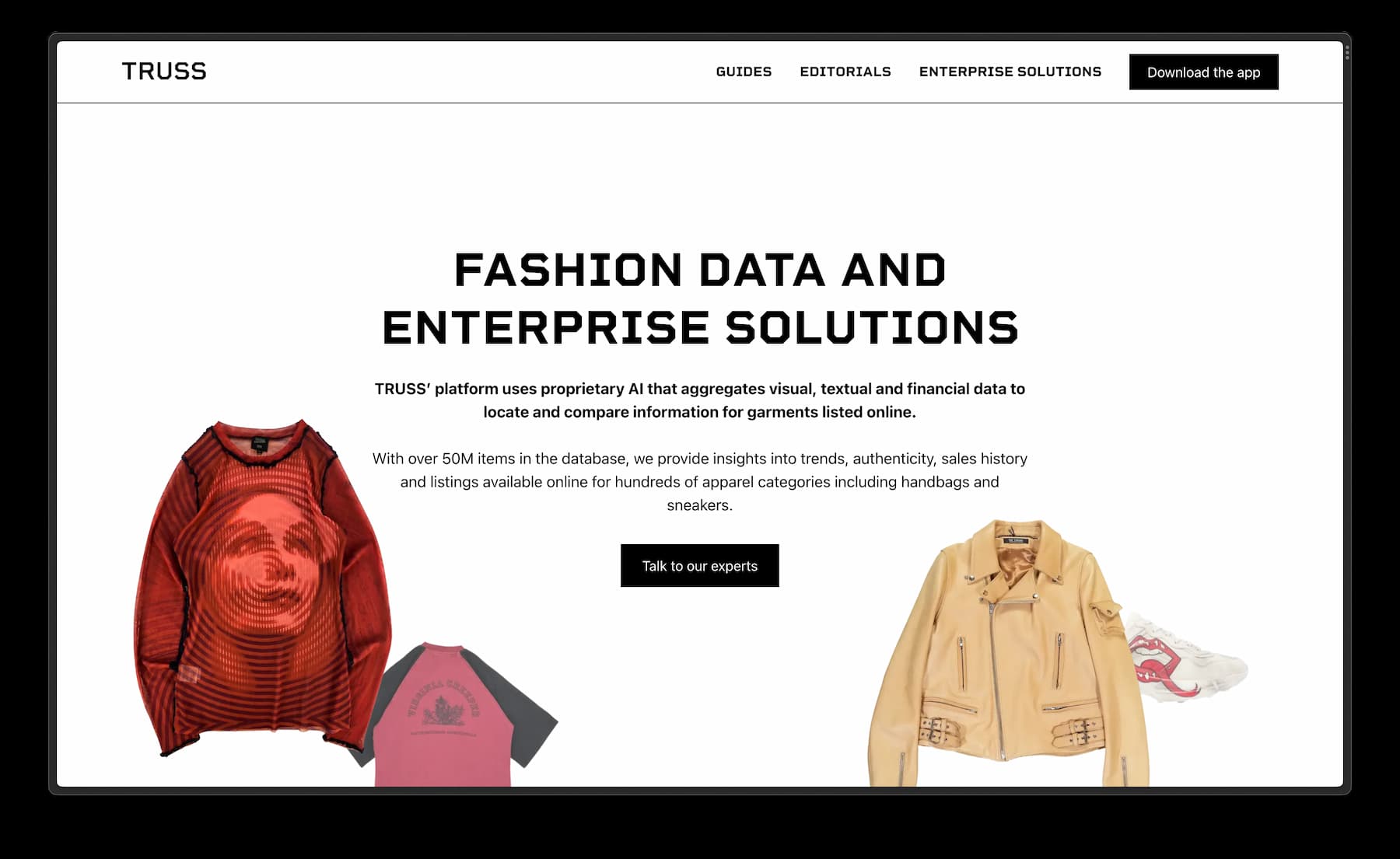 Truss Archive Website and Branding