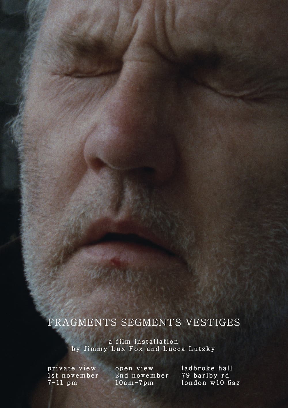 Fragments Segments Vestiges Installation