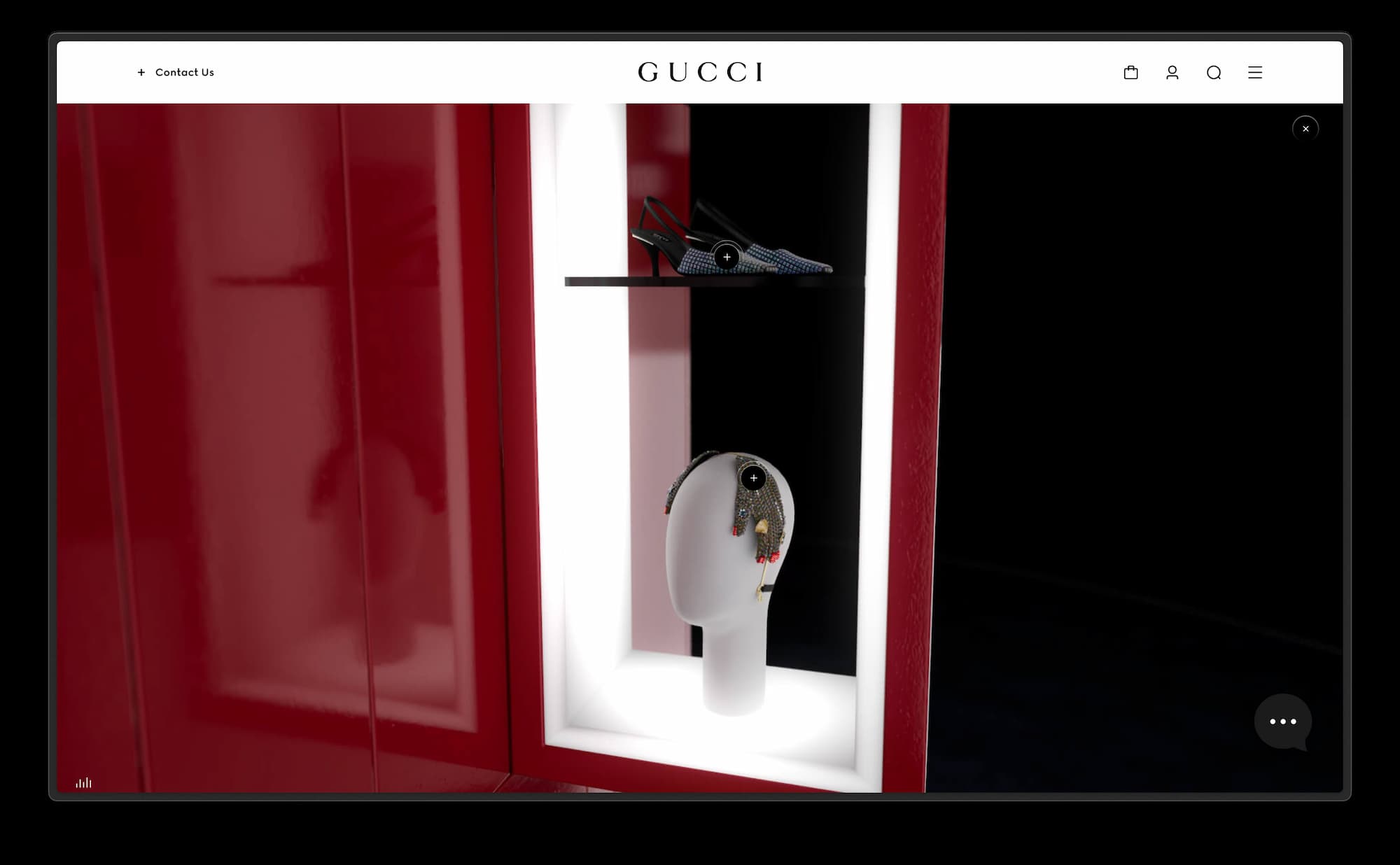 Gucci Cosmos Digital Experience